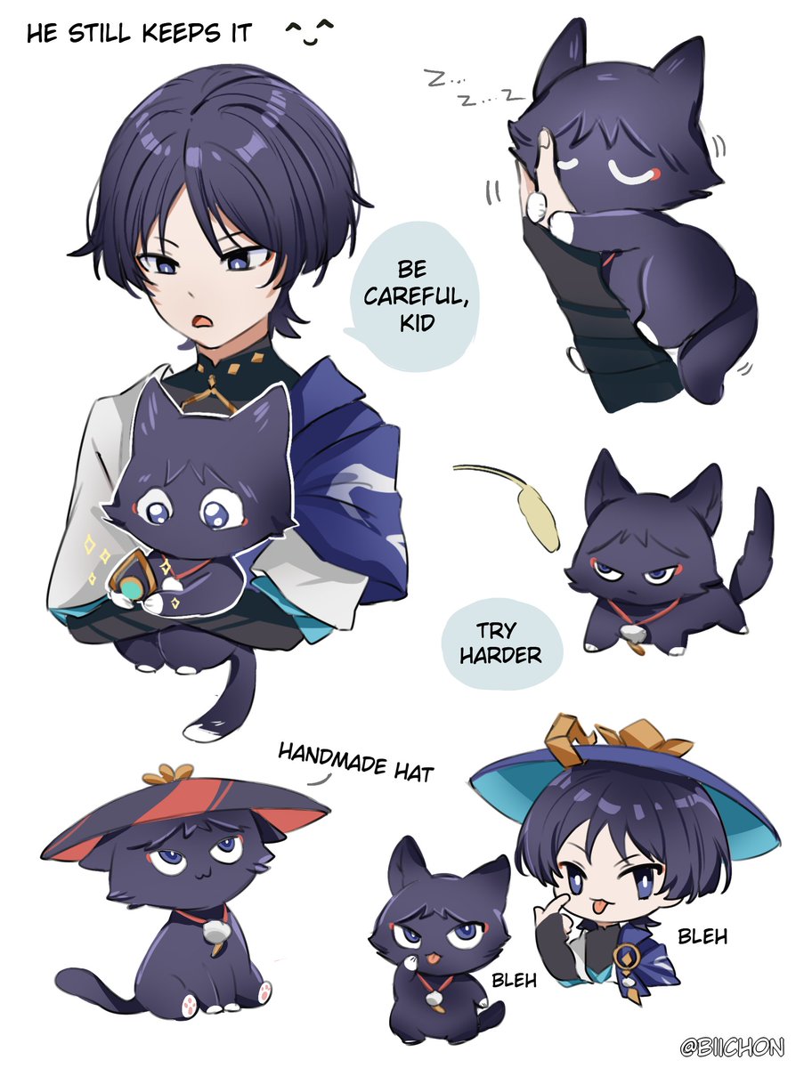 🐱🐱🐱
#scaramouche #wanderer #nahida