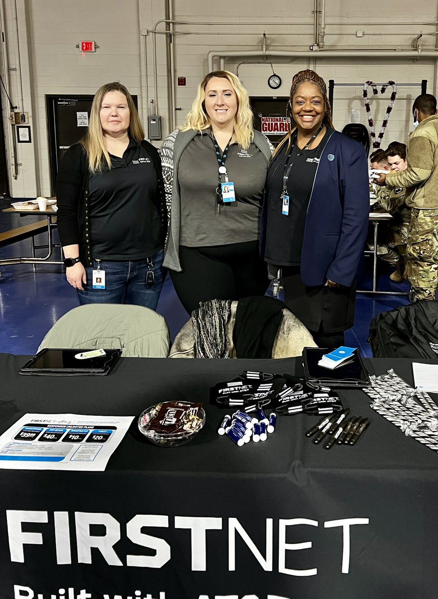 Out at the Illinois Army National Guard Base spreading awareness on <a href="/FirstNet/">FirstNet, Built with AT&T</a> <a href="/LifeAtATT/">Life at AT&T</a> #firstnet #prioritynetwork