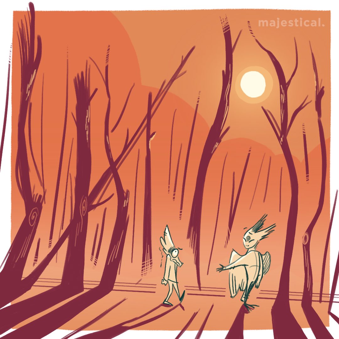 I know change can feel scary. Let’s explore it together, ok?

#DailyComic