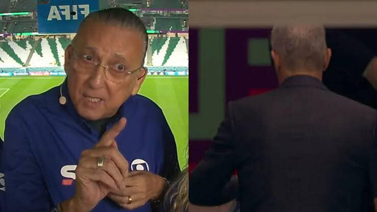 PortalDosTimes's tweet photo. Gosto muito do Tite, mas a cena dele largando o time chorando em campo, um bando de garotos, e indo embora sozinho para o vestiário é muito feio!! Não pode!!

-Galvão Bueno https://t.co/pO3K74cJTF