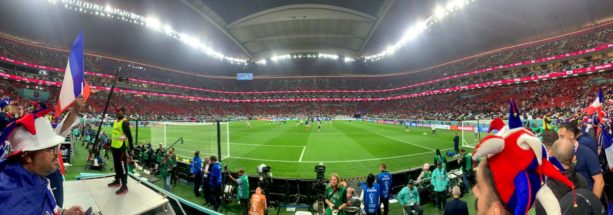 🇫🇷 FRANCE - ROSBIFS 🏴󠁧󠁢󠁥󠁮󠁧󠁿 
🏟️ #AlBaytStadium 🏟️ 
🎙️@SaberDesfa 👑

#Qatar2022 #FRAENG #FranceEngland #FRAANG