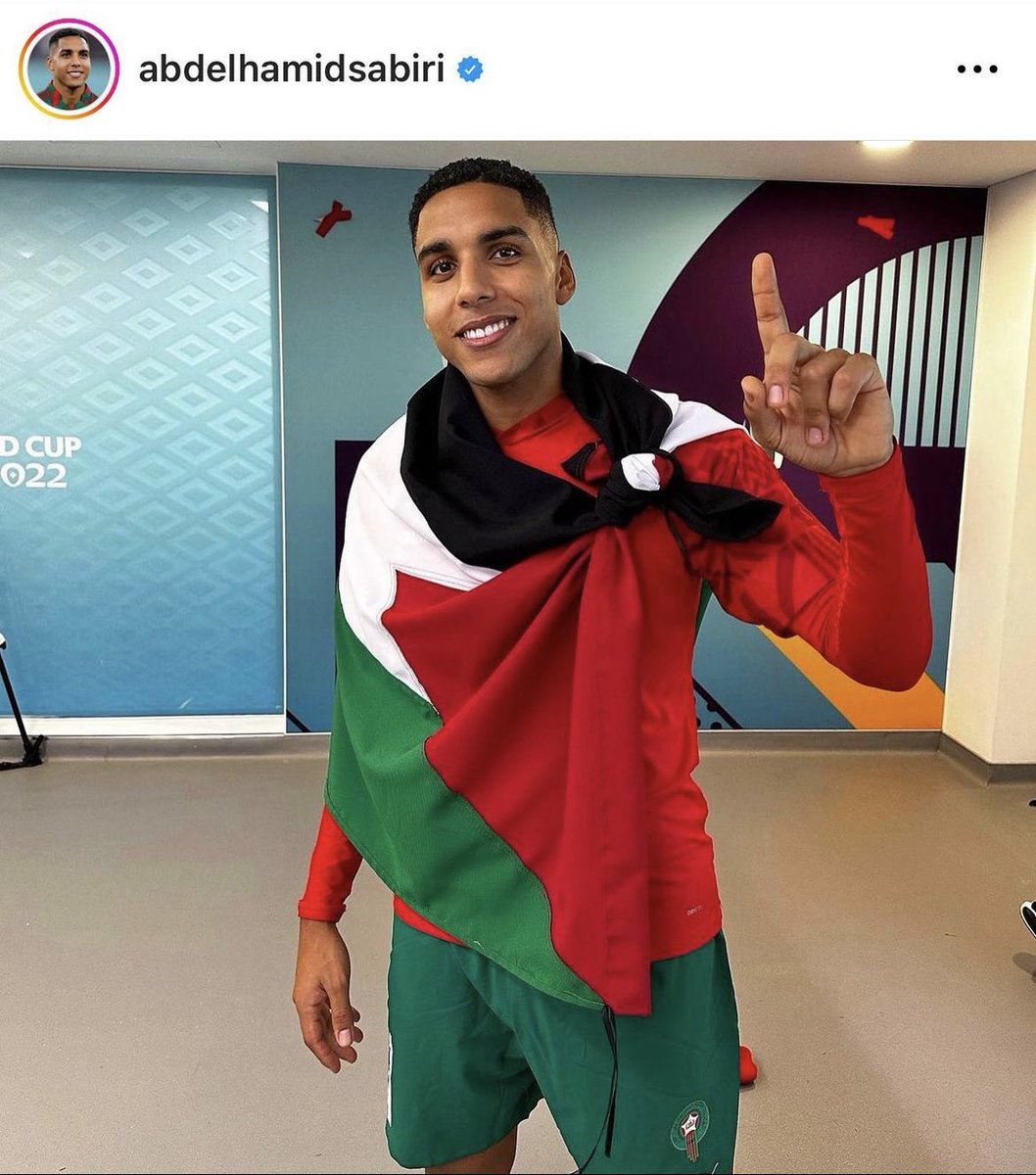 Bob_cart124's tweet photo. Just imagine if Morocco wins the World Cup in Qatar! 

The Palestinian flag draped over the trophy 🏆 🇵🇸 🇲🇦 😍 

Morocco, you're in my duas. 🤲☪️ 

#FIFAWorldCup #Morocco #Palestine #Qatar2022 https://t.co/73uQ2P9JWt