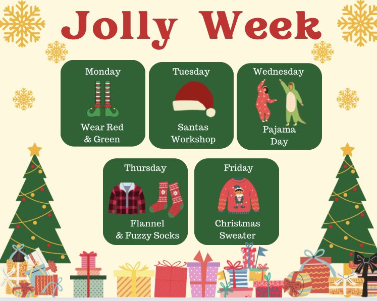 SHS Bulldog Student Council (@socorrostuco) on Twitter photo Bulldogs! Jolly Week is next week maybe sure to dress up and celebrate beige the semester is over!! <a href="/Socorro_HS/">Ignacio Estorga</a> Bulldogs! Jolly Week is next week maybe sure to dress up and celebrate beige the semester is over!! <a href="/Socorro_HS/">Ignacio Estorga</a>