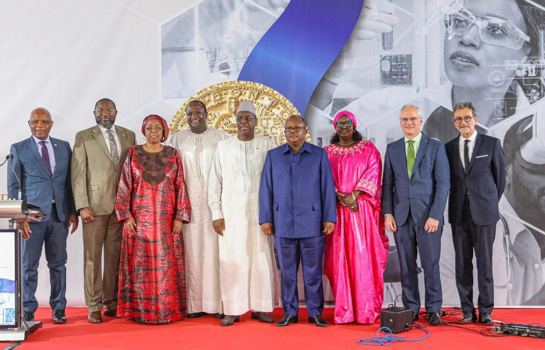 On behalf of <a href="/AfricaCDC/">Africa CDC</a> I signed an agreement with <a href="/PasteurDakar/">Institut Pasteur de Dakar</a> to establish a R&amp;D centre for vaccines production for Africa, in the presence of Presidents <a href="/Macky_Sall/">Macky Sall</a> 🇸🇳 &amp; <a href="/USEmbalo/">Umaro Sissoco Embaló</a> 🇬🇼. The #NewPublicHealthOrder in action, one stone at a time. 
#Agenda2063 
<a href="/_AfricanUnion/">African Union</a>