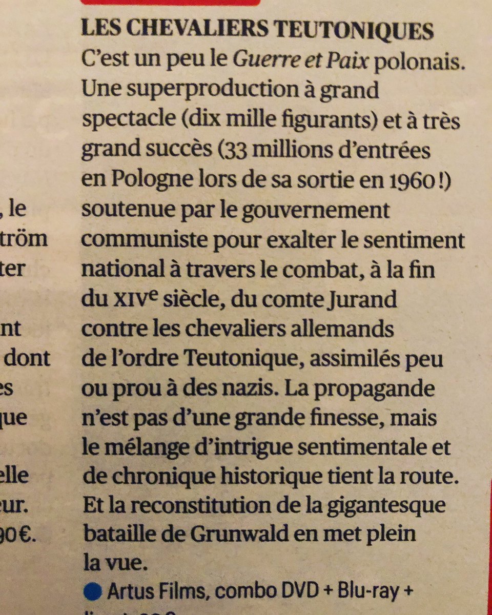 Artus films on Twitter: "Idée cadeau de Télérama pour Noël 😁 : https Artus films on Twitter: "Idée cadeau de Télérama pour Noël 😁 : https