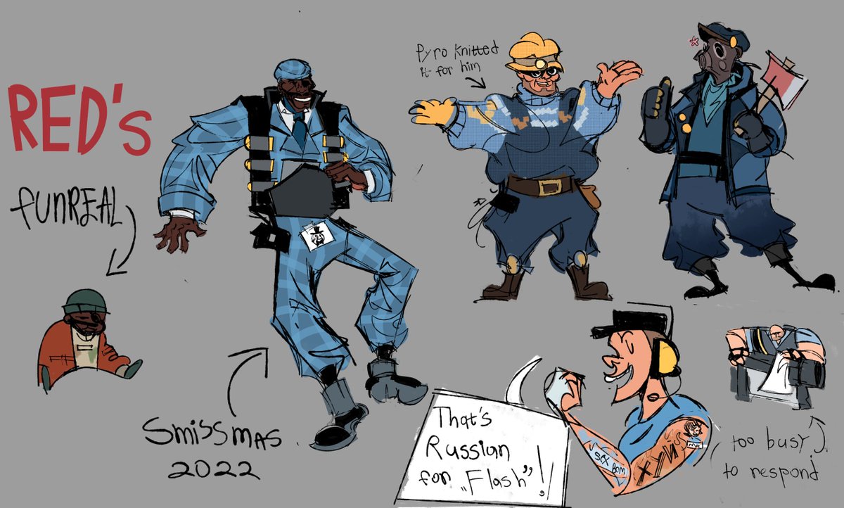 lemonfork's tweet image. smissmas 2022 has some solid new content ngl ( still kinda bummed blizzard bowl, christmas turbine and the bulb blaster didn&apos;t make it in) #TF2 #TeamFortress2 

(reuploaded because twitter did a fucky-wucky)
