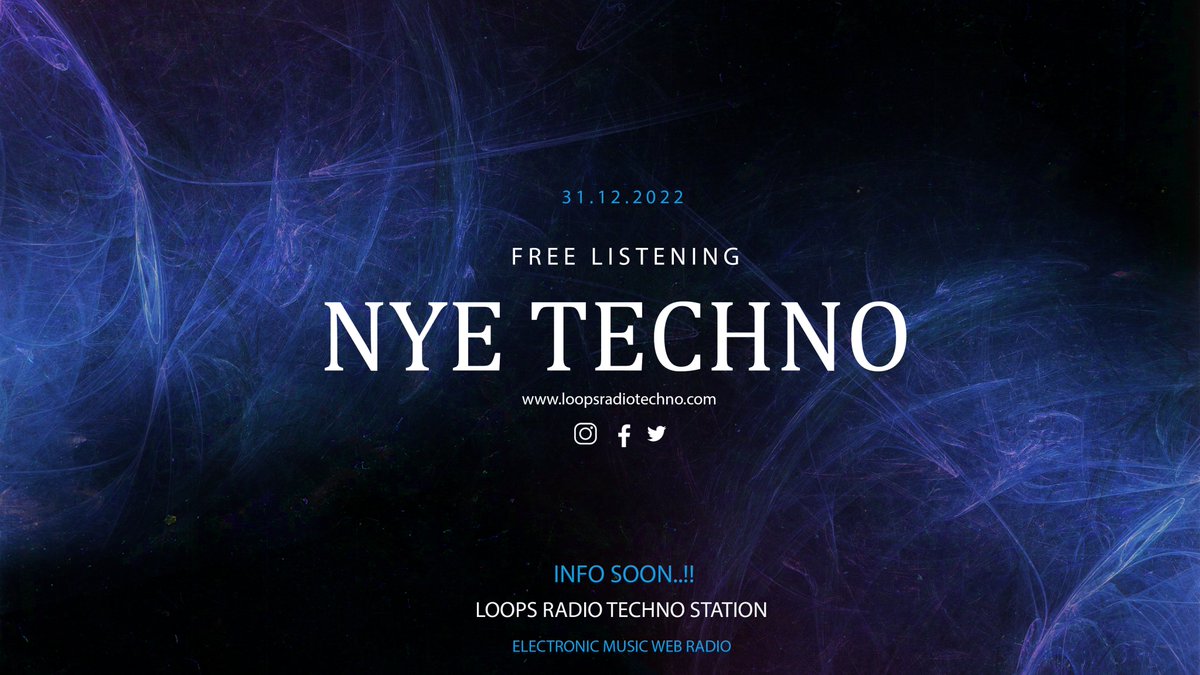 Loops_Radio's tweet photo. 31.12.2022
NYE PROGRESSIVE 2023
NYE TECHNO 2023
Loops Radio
https://t.co/3j5hYK66I1
#deepprogressive #melodicprogressive #darkprogressive #progressivehouse
#techno #house #electronica #downtempo #dance #radiostation #djshow #istanbul #Turkiye #loopsradio https://t.co/nF1v3SJE92