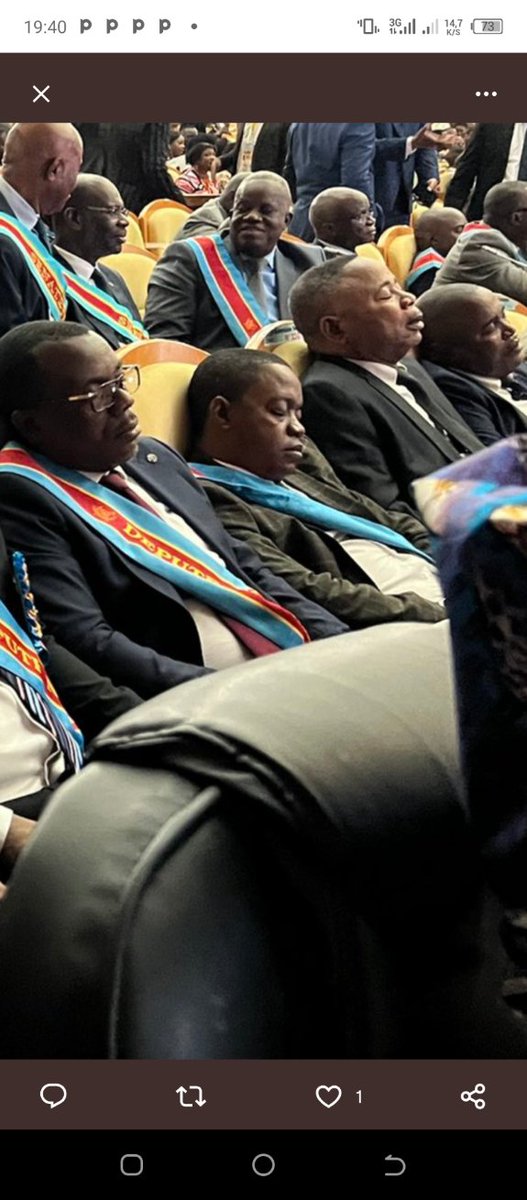 JohnnyKanzenga's tweet photo. Voici la conséquence d'un discours #prolixe! https://t.co/Pnk34DXtS1