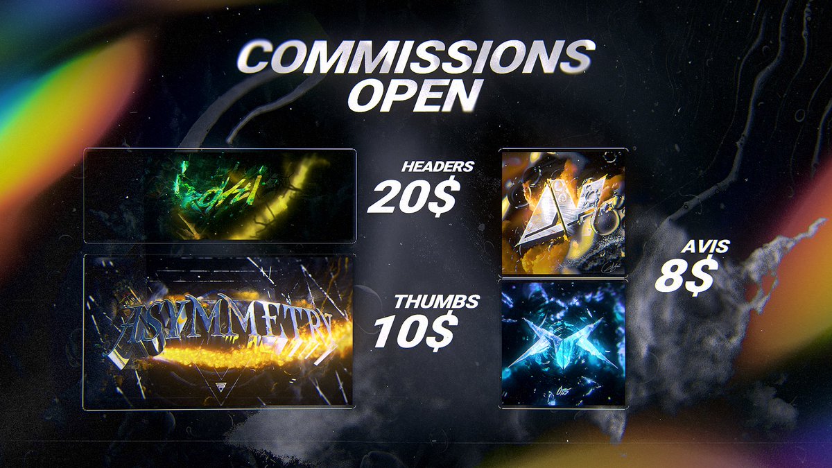 Commissions open!!