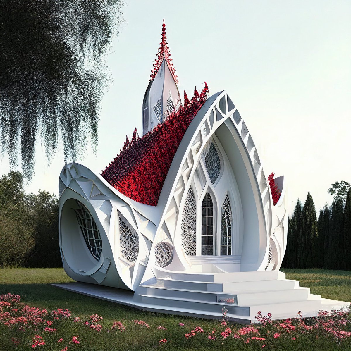 FormSyntax's tweet photo. House Explorations - Fanciful
.
#architecture #Design #aiart https://t.co/uzIUUMoTYN