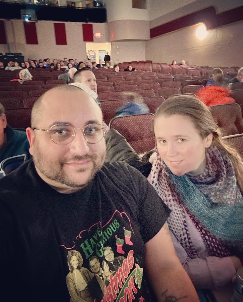 tisthepod's tweet photo. Now seated! ❤️🎄 - Anthony 

#AChristmasStory 
#AChristmasStoryTheMusical 
#ItsAMajorAward 
#Frageelay 
#YoullShootYourEyeOut   
#ITripleDogDareYou 
#OhFudge 
#AlgonquinArtsTheatre https://t.co/UqsiCVSRuc