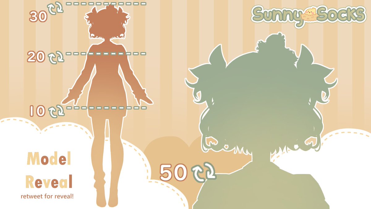 My model reveal is finally here! Retweet so I can finally share it with you guys! 😳😳#Vtubers #VtubersEN