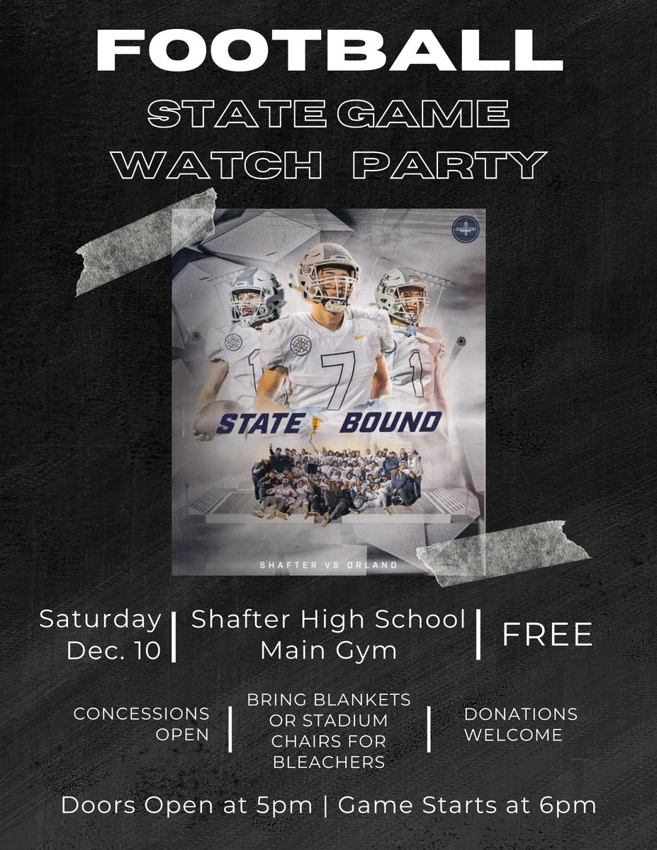 Shafter High School tweet media