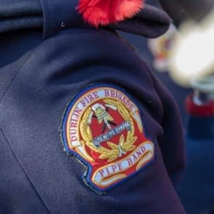 Dublin Fire Brigade Pipe Band tweet media