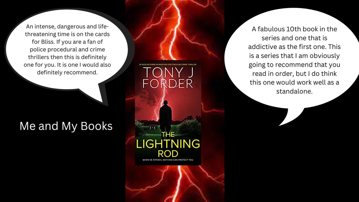 lilmissmorfett's tweet photo. Also on the blog tour today was @yvonnembee 
Thanks for your wonderful review and being part of the tour. 
The Lightning Rod by @TonyJForder 
#blog #BlogTour #dlmbooktours #bliss10 #thelightningrod https://t.co/Y9jcPOQmaN