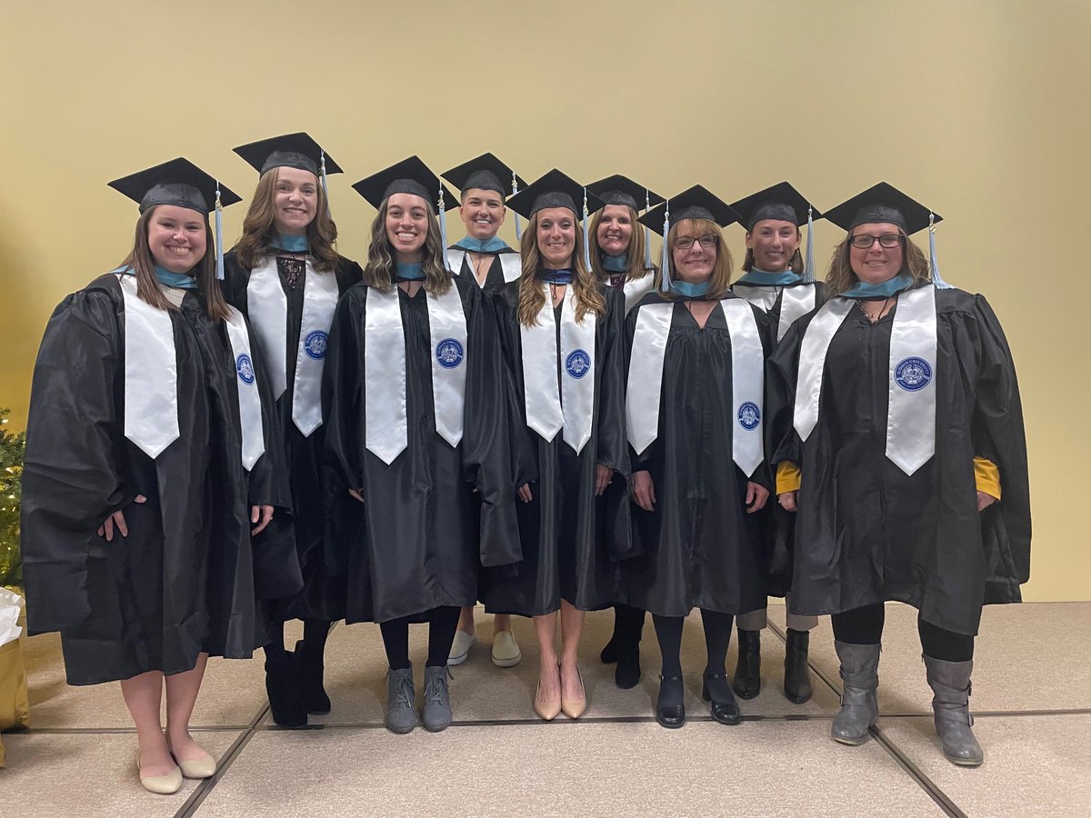 Today these teachers crossed the stage and received the hard-earned Master’s hood. Congratulations to #MLIT14!
