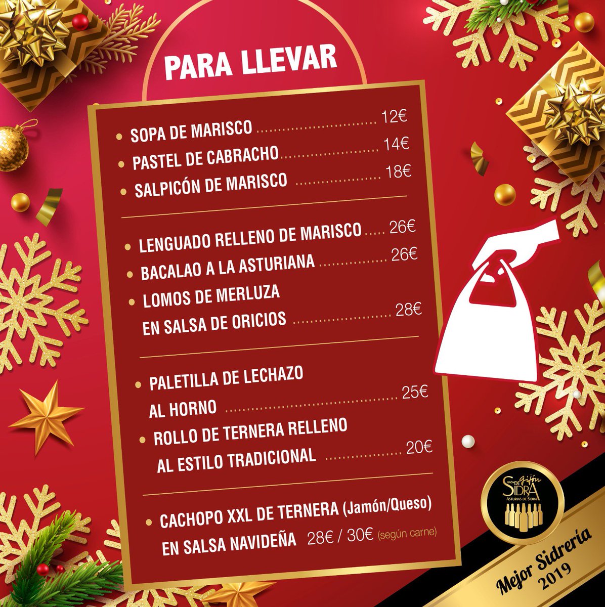 Cocinamos por ti estas navidades.