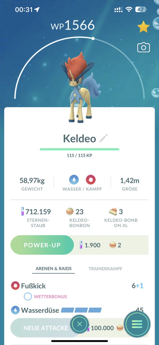 SProtokoll's tweet photo. @spieletrend Was auch witziges ist, dass Keldeo kein Sacret Sword hat. https://t.co/dyjEpTSysl