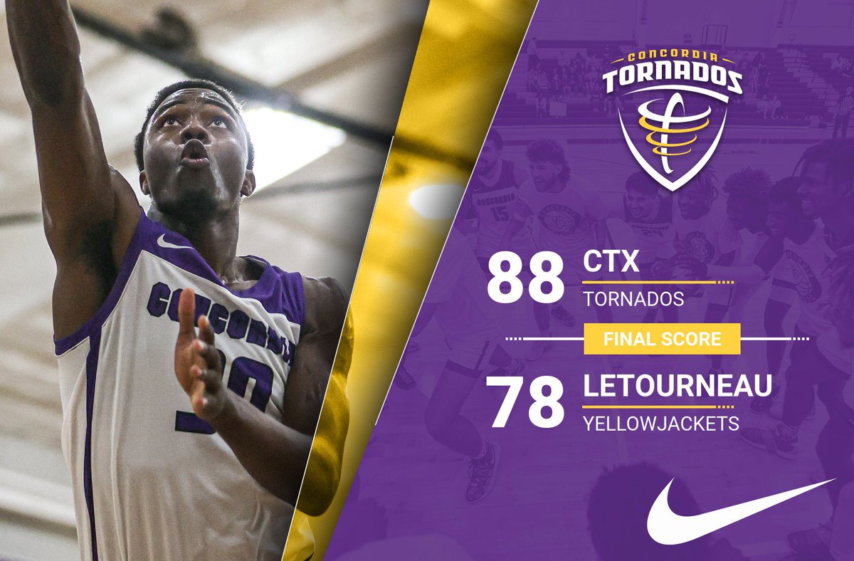 RECAP | Men’s basketball overcomes 13-point, second half deficit to defeat LeTourneau 88-78.

Antoine Henderson posted season-highs of 24 points and nine rebounds, while first-year guard Jaylon Johnson poured in 20 points on Saturday.

📰: bit.ly/3VMIW1j