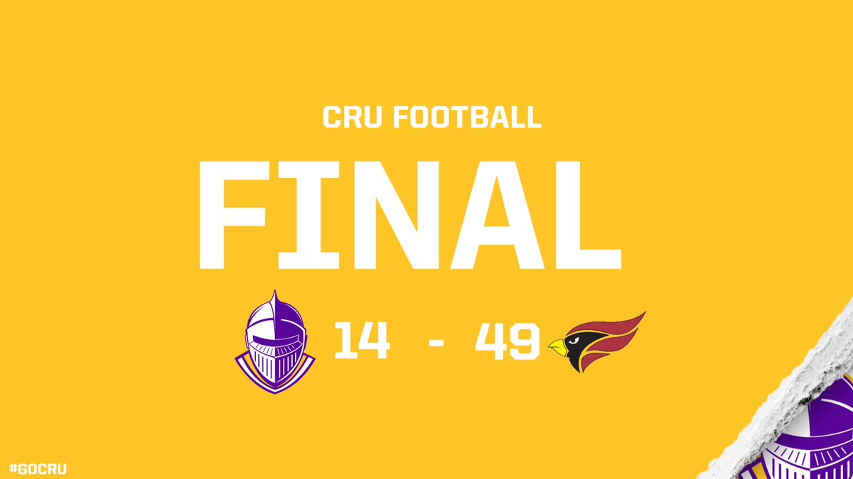 CruFootball's tweet image. FINAL 

#gocru | #stac22