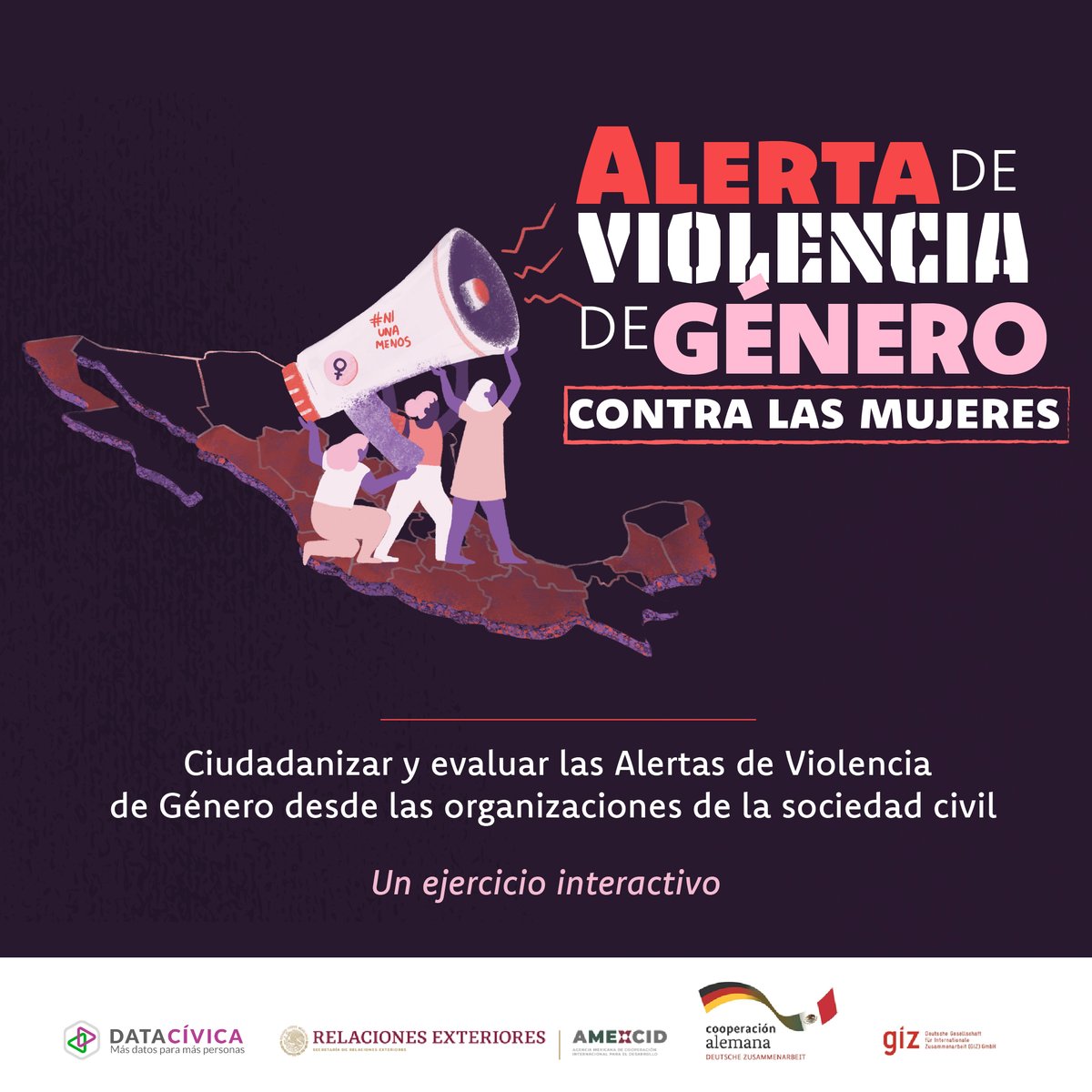 #México |

Parte de estos esfuerzos encuentran eco en el informe interactivo de <a href="/datacivica/">Data Cívica</a> sobre #AlertasdeGénero, para fomentar el entendimiento y monitoreo de mecanismos de emergencia para prevenir y erradicar la #Violenciafeminicida. Más info. AQUÍ ➡️ bit.ly/4VGDC22