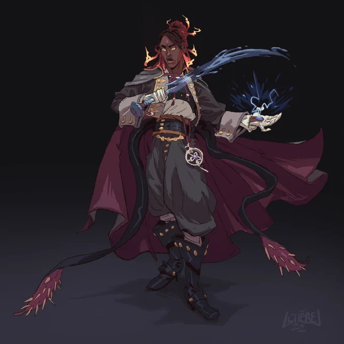 Oh ! I still have a few commission to show you before the end of the year ! Here's a cool one I made for @/Oddopoddo 