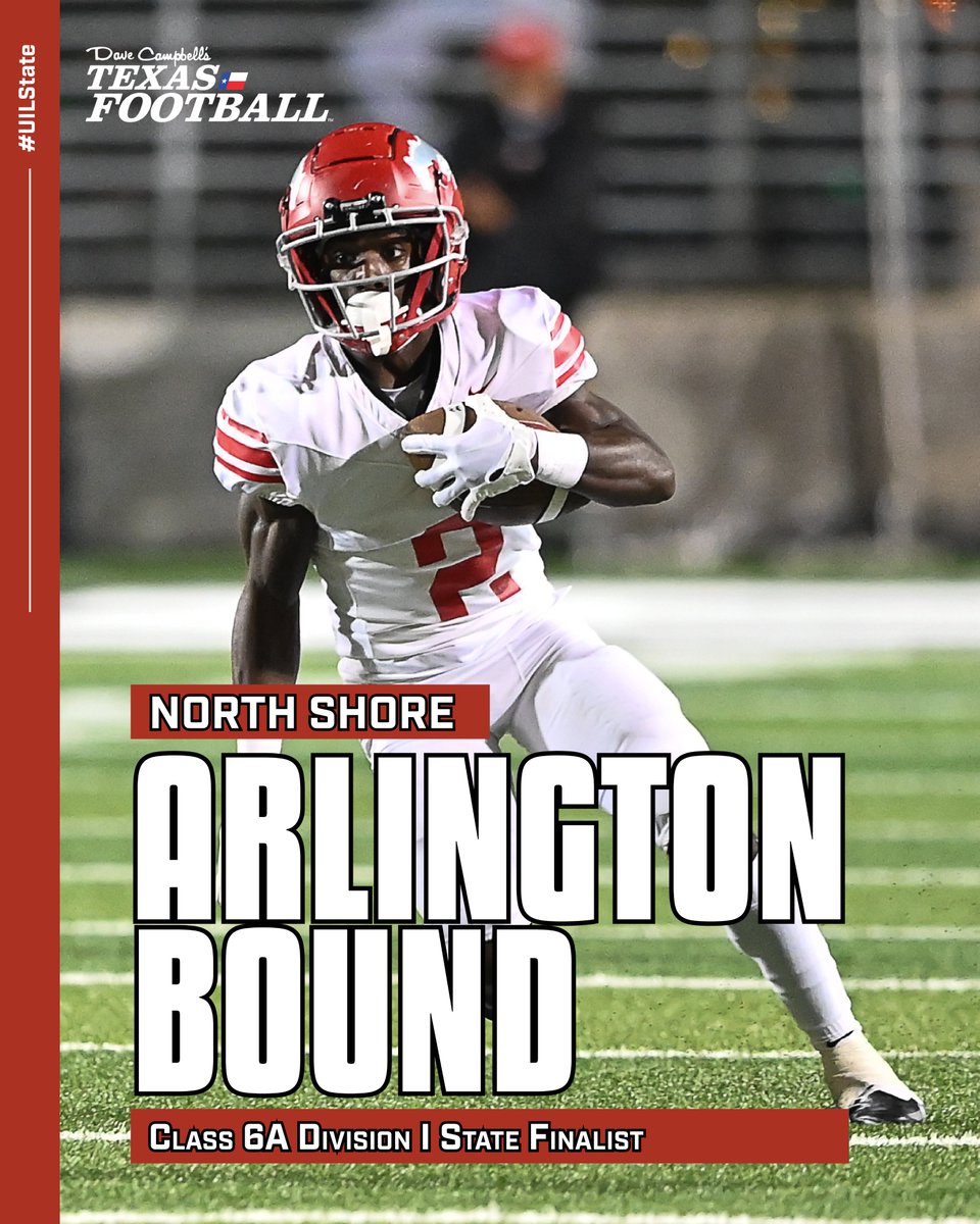 dctf's tweet photo. #EastSide headed northwest to Arlington once again!
See y'all at AT&T Stadium next week, @NSNationFB 🏆
#dctf #txhsfb #txhsfbplayoffs #UILState https://t.co/0HxMczgsW6