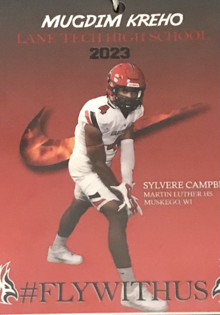 MugdimKreho's tweet photo. had a great visit today at Carthage College and toured a very beautiful campus. thank you, Coach Hass.
@CoachDustinHass @Carthage_FB @LaneTechFB @DedrickDewalt https://t.co/7jpLXkRhCK