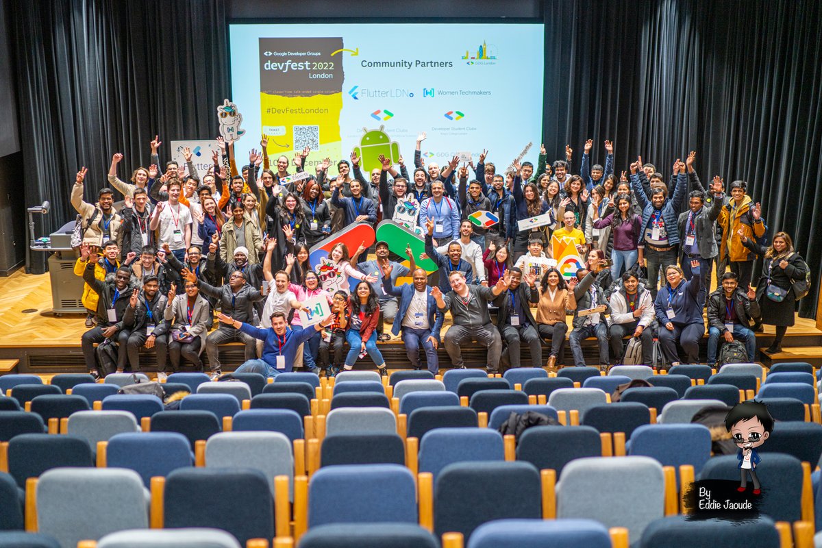 Thank you <a href="/gdg_london/">GDG London</a> for a great Google DevFest 🚀 

I...
✅ learnt so much
✅ met many amazing people
✅ had a great time

See you next time 🎉  "Collaboration 1st Code 2nd"