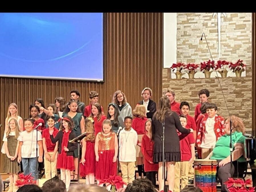 The Eagle Nation Choir represented MNS at the Bethlehem Marketplace at Southeast Baptist Church today.  <a href="/MNElementary/">Mitchell-Neilson Elementary</a>