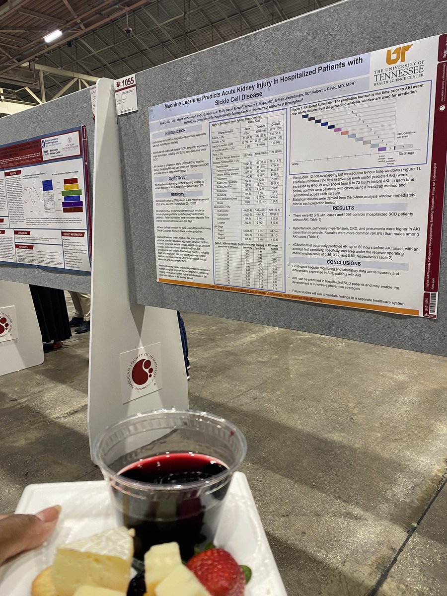 Jk, found some free snacks!!! Poster time! #ASH22