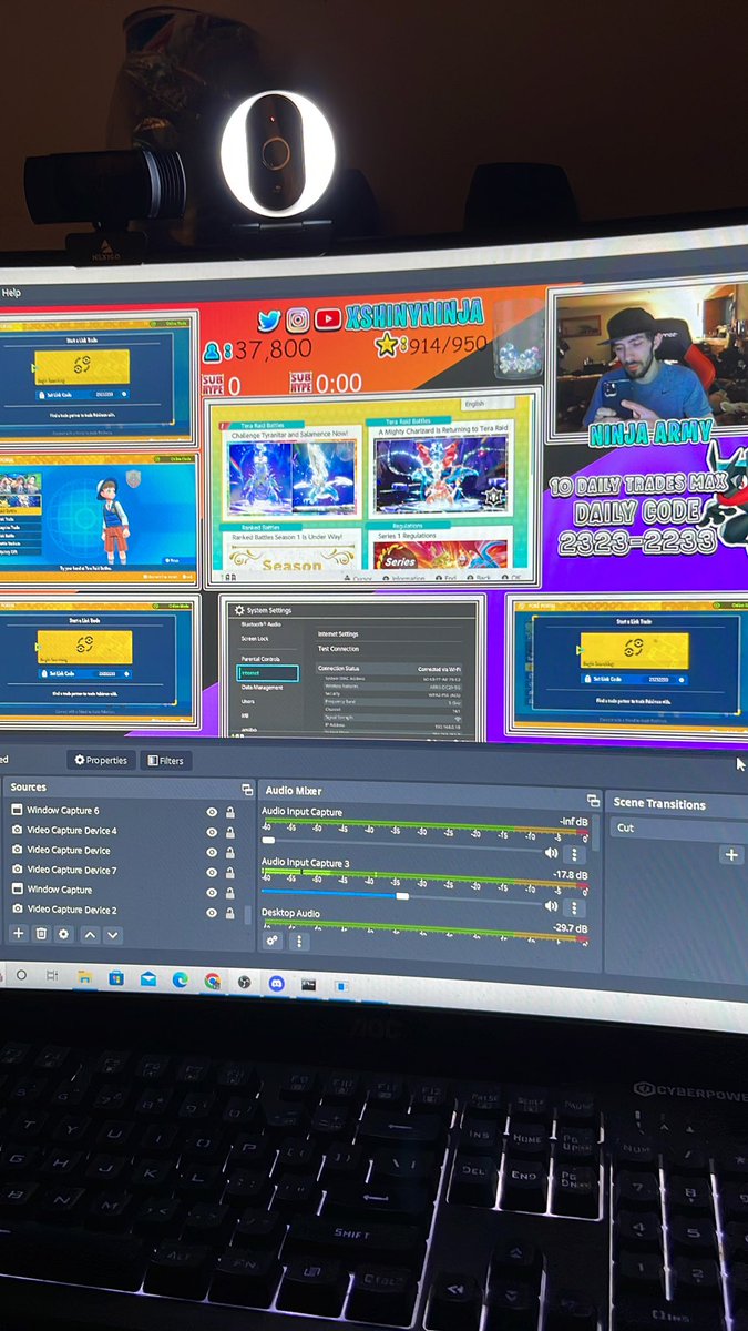 xShinyNinja's tweet image. Happy Saturday gang stream starts now let’s get it! twitch.tv/xShinyninja
Stay blessed out there 🔥🙏🏼✨