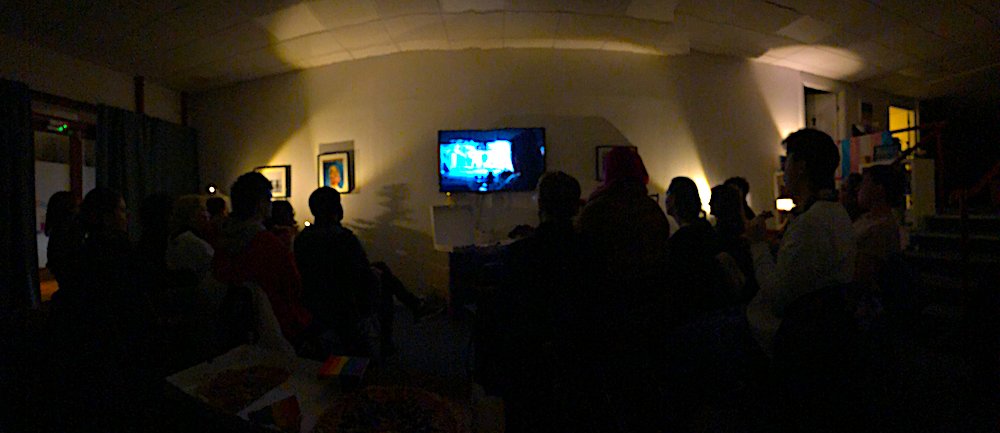 translibdub's tweet image. Much love and many laughs for BICYCLE THIEVES: PUMPED UP tonight! :^)❤️
Thank you to everyone who came, to our librarians for being such gracious hosts, and to @ConorOToole for sharing the movie and recording an absolutely lovely little message for our film club! 🚲