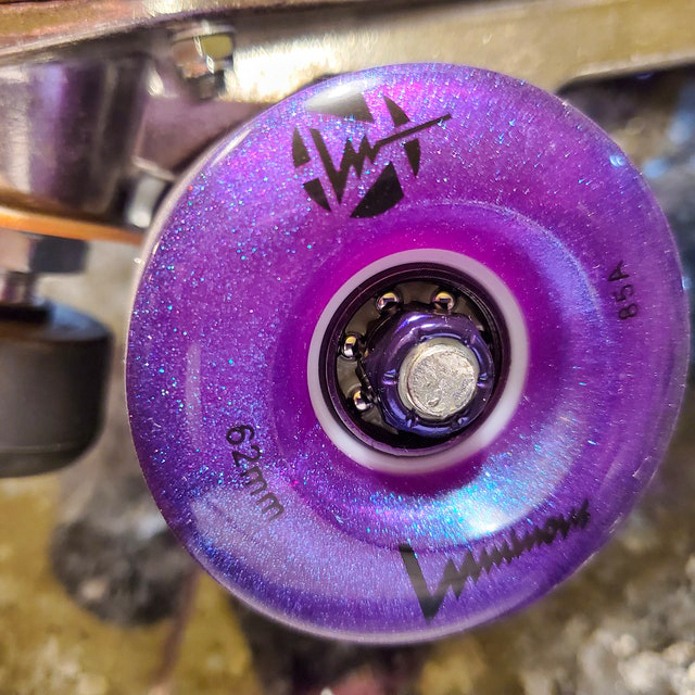 DefiantUpgrades's tweet photo. New friend Anna shared this photo and a 5-star Etsy review after adding purple Defiant Upgrades bearings and axle nuts to their setup.

Thanks for the support, Anna!

#defiantupgrades #areyoudefgiant #iamdefiant #expressyourindividuality #shieldlessbearings #luminouswheels #ledwh https://t.co/5UbevIJhXx