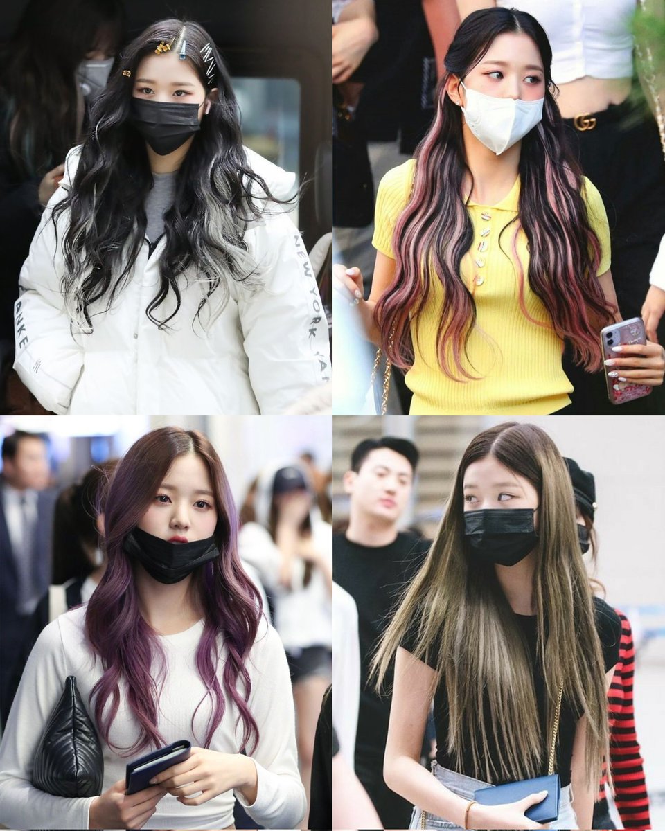 wyfiles's tweet photo. wonyoung hairstyles during izone https://t.co/BMdqew8Pxm
