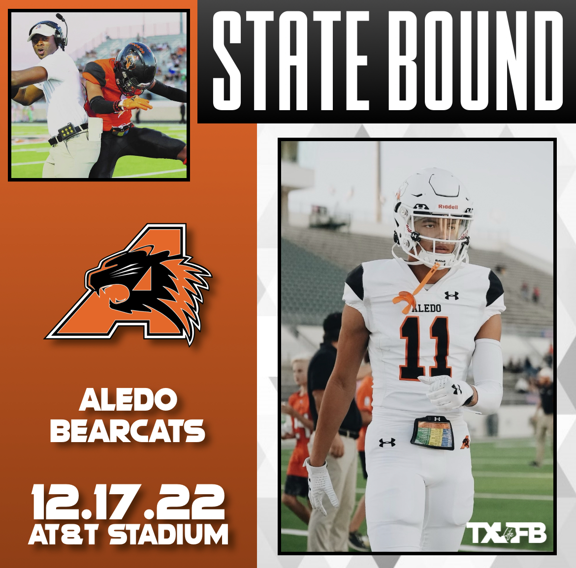 🏆 The Aledo Bearcats Have Punched Their Ticket To State! #txhsfb