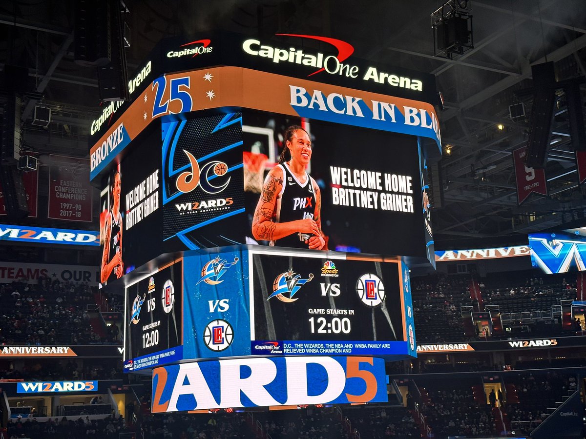 mattyglesias's tweet photo. First Wizards game since Covid https://t.co/RoMDQt9ocu