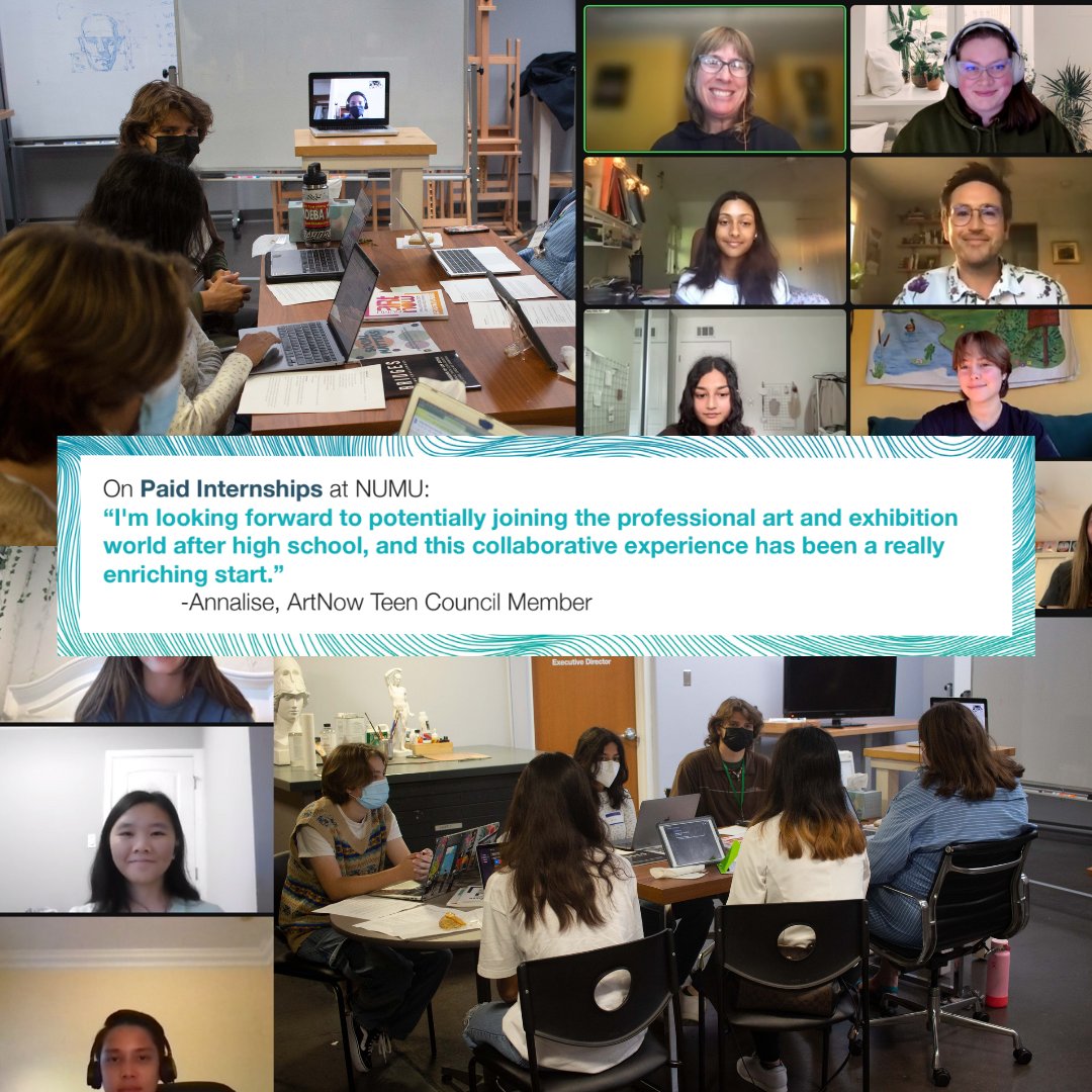 Thanks to initiatives like the ArtNow Teen Council, student artists aren’t just the recipients of the ArtNow program, but the architects. You can support NUMU’s efforts to ensure our community’s youth receive a holistic arts and history education at numulosgatos.org/give