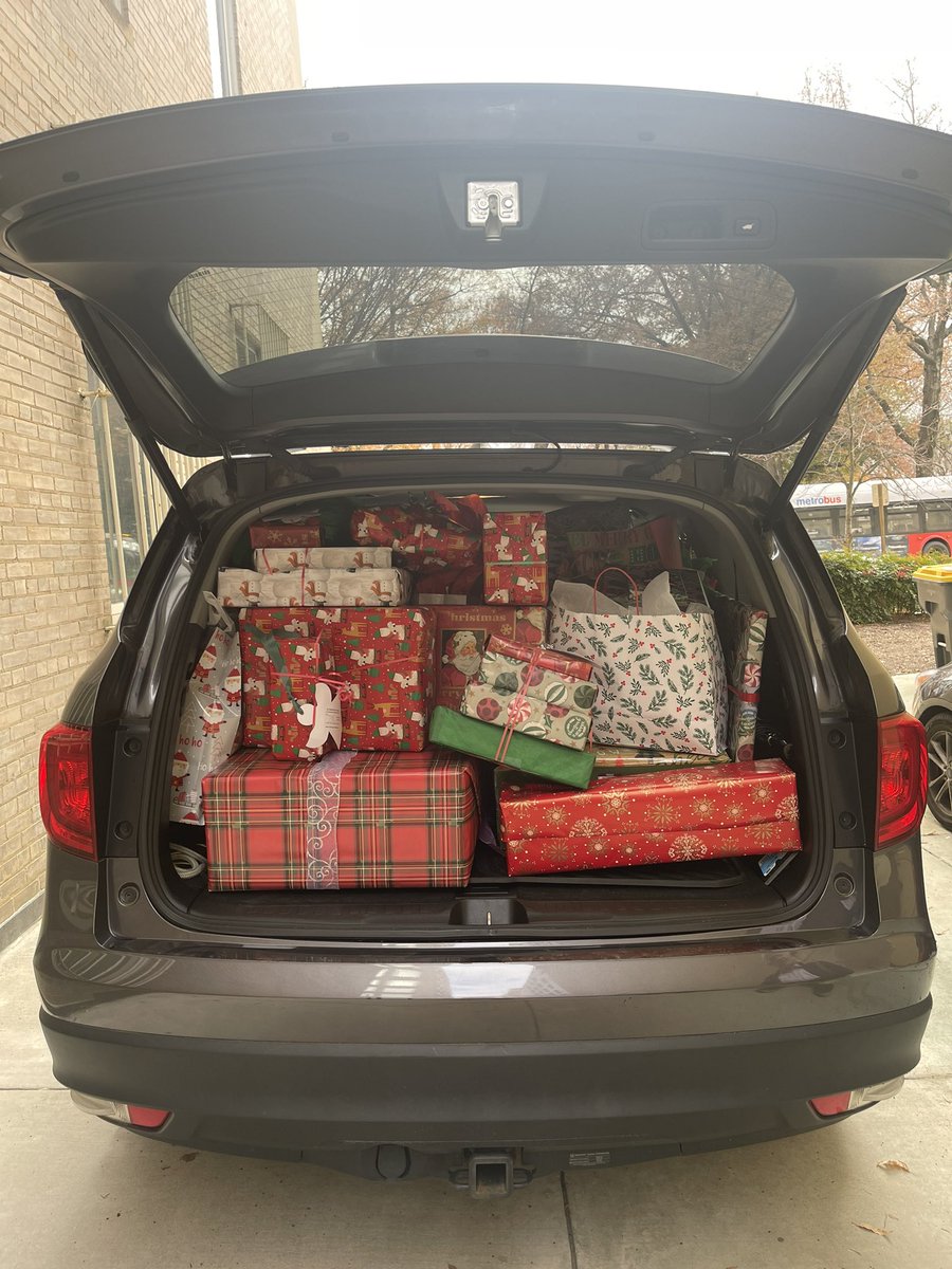 Our Wrapping Party wrapped gifts for over 200 men women and children here in the district from our Angel Tree Gift Drive. We hope they can make someone’s Christmas a little brighter.