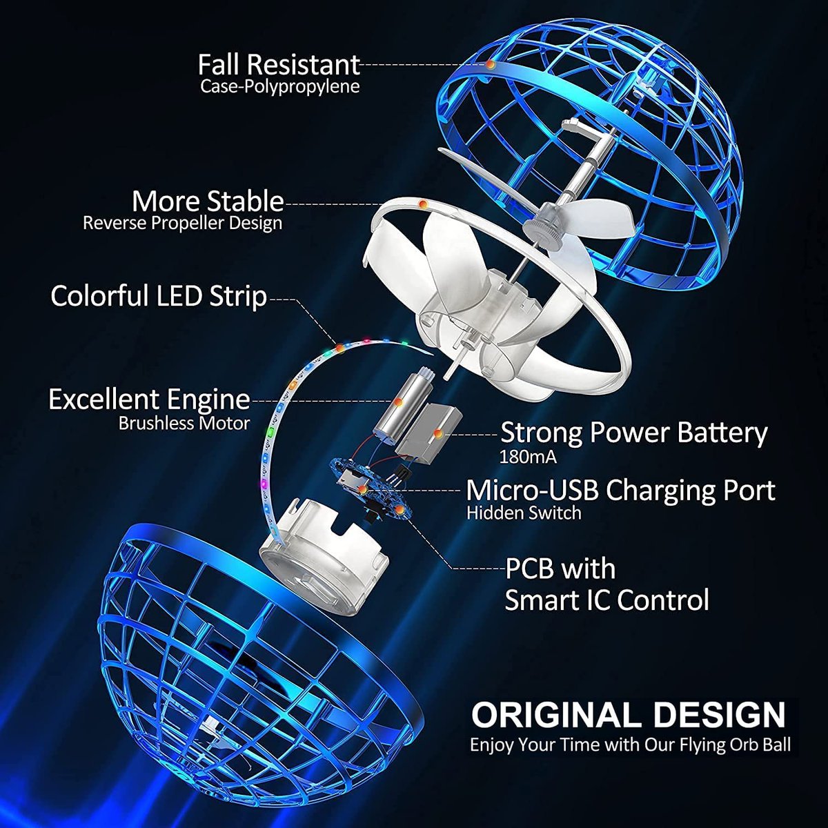 _showrom's tweet image. AMERFIST Flying Orb Ball Toys Cosmic Globe Boomerang Hover Ball Galactic Fidget Spinner Hand Drone Orbit Magic Cool Birthday for Boys Girls Teens 6 -10+ Year Old Indoor Outdoor(Blue)
amazon link&amp;gt;&amp;gt;&amp;gt; amzn.to/3uFb0rj