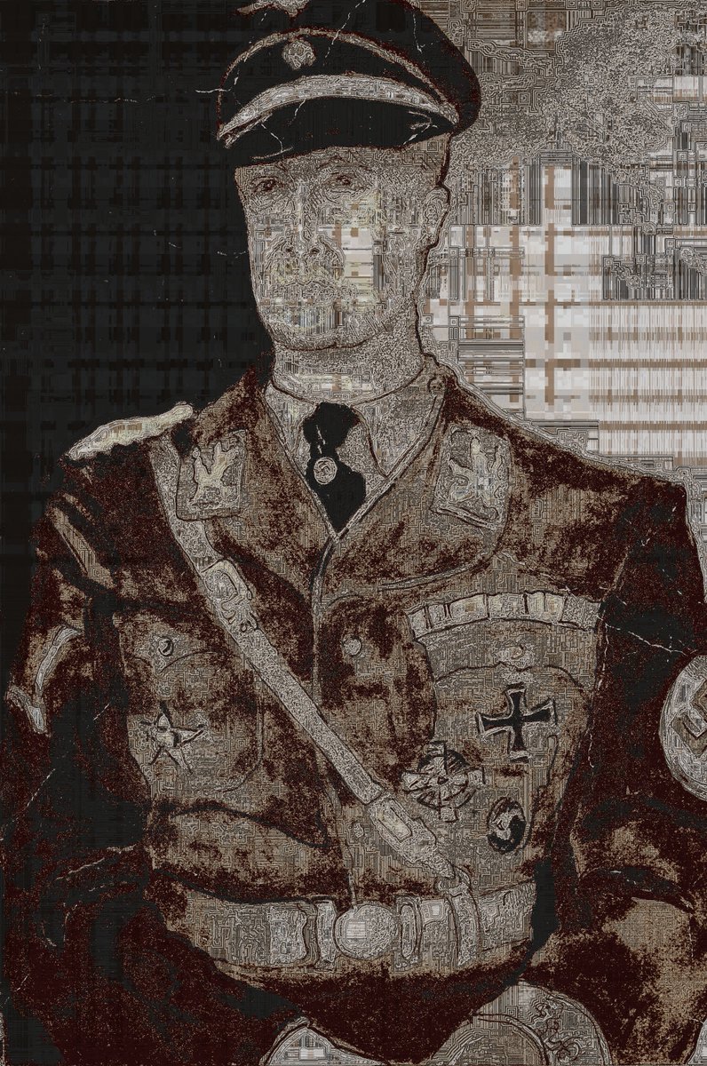 PDcafargo's tweet photo. 'Herr Schawb's Father'. Original drawing, scanned and reworked using 2d filters and tools. 2021.
#art #digitalart #Filterforge #drawing #2d #graphics #illustration #breakawaycivilization #globalism #cafargo https://t.co/EjGHmmyedn