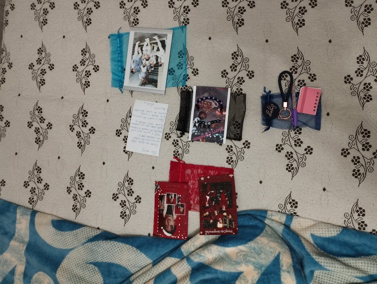 Satisfeita com tudo o que comprei. Ainda consegui ver a primeira parte do jogo e abracei algumas pessoas 😭😭 resumindo, foi um dia incrível. O amigo secreto foi lindo, eu peço desculpa a quem ficar com a pulseirinha, mas eu realmente não sabia bem oq dar e preferi dar algo mais+