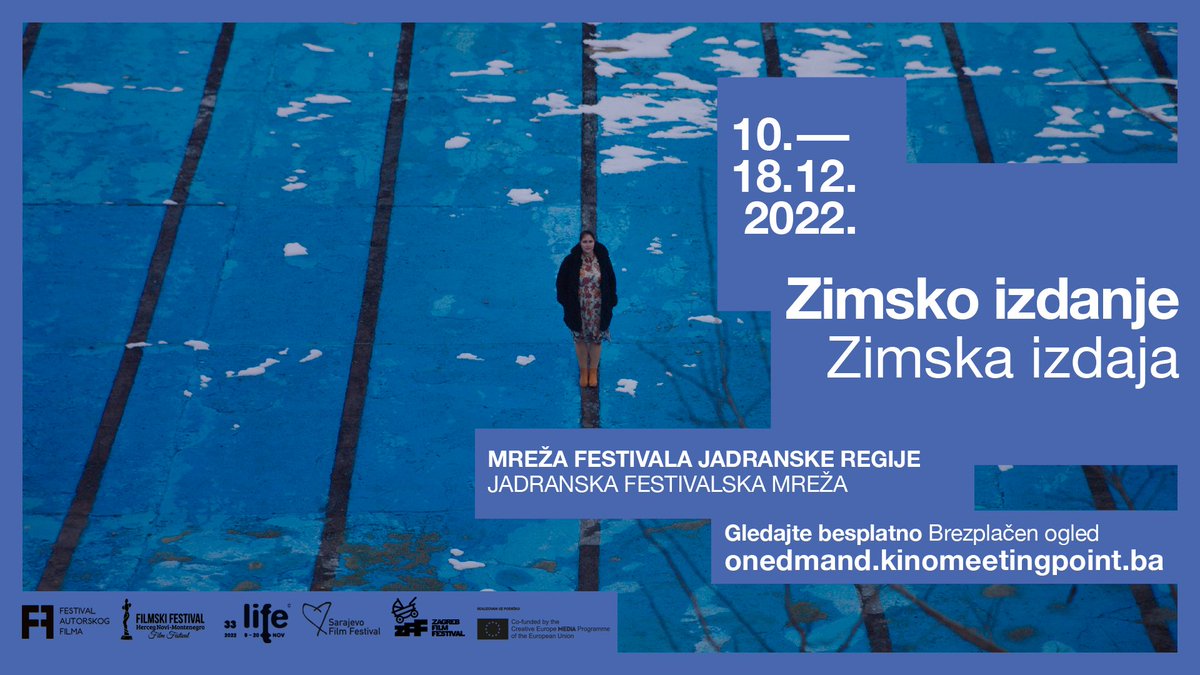 SEEcult's tweet photo. Moćne filmske priče iz regiona besplatno onlajn  https://t.co/jw5rXkl4R1 #mrezafestivalajadranskeregije
@AuteurFilmFest @28th_sff @ZGfilmfestival #FFHN #LIFFe https://t.co/sGAoW8J0pr
