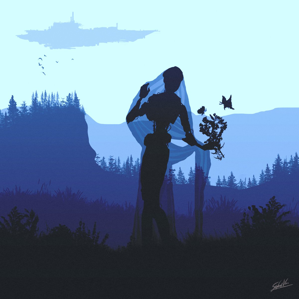 shepherd_vito's tweet photo. "Nadine picks the flowers" by me.
#floatingmemories #digitalart #Cryptoart https://t.co/Eawep7Y2BH