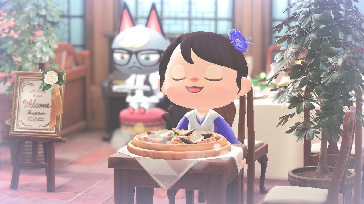 clarissa_calla's tweet photo. I turned Raymond's home into a restaurant! #AnimalCrossing #ACNH #NintendoSwitch #ACNHHHP #あつ森 https://t.co/or8yF4nh4I
