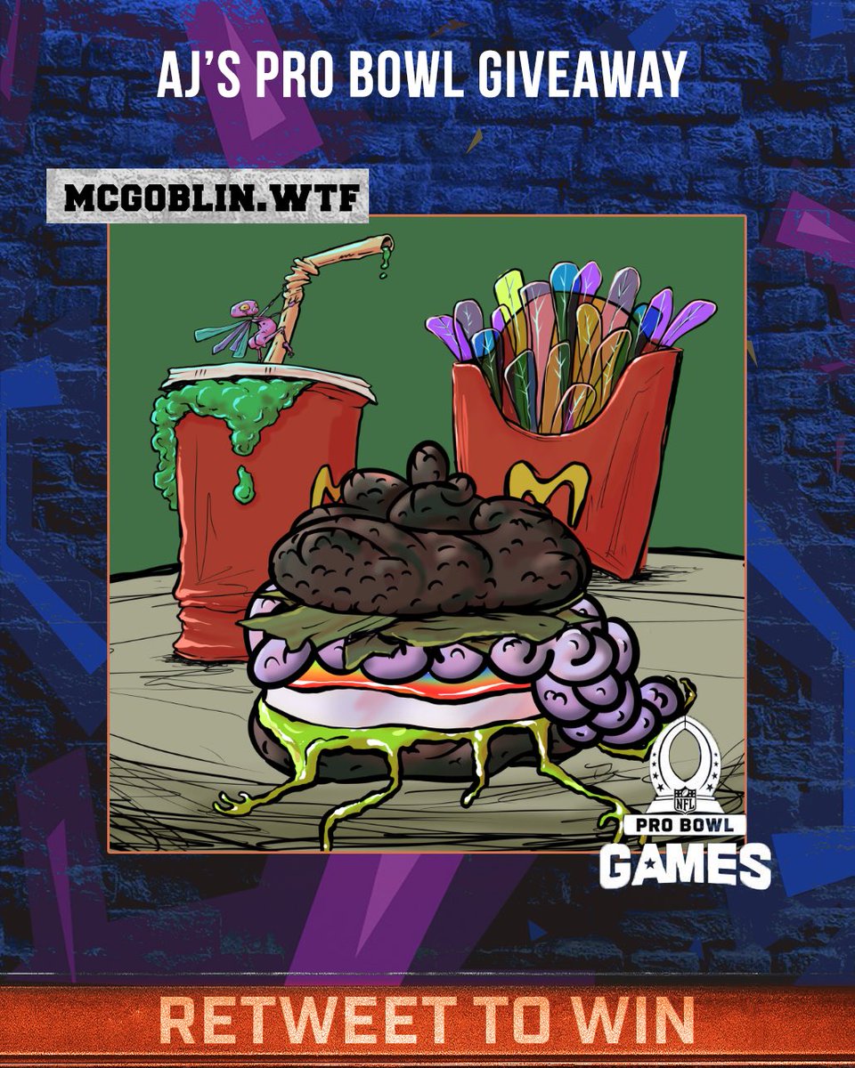 ajv's tweet image. 8) Retweet for a chance to win: @goblintown 

#ProBowlVote    @eazyengram 
#ProBowlVote    @jacsw3 
#ProBowlVote    @AlimMcneill 
#ProBowlVote    @Benj_Juice 
#ProBowlVote    @ProwayDarnay 
#ProBowlVote    @MikeBadgley15 
#ProBowlVote    @crosbykicks2
#ProBowlVote   @K_Smith31