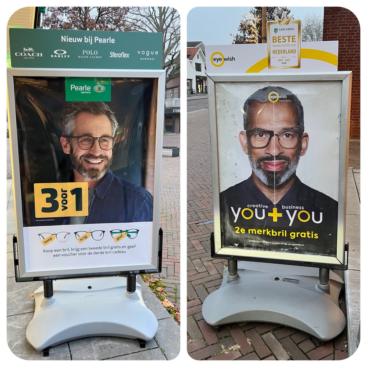 Pearl en Eyewish hebben sinds april - vanwege eis van de Europese Commissie - niet langer dezelfde eigenaar maar nog wel dezelfde doelgroep, fotobibliotheek en leverancier van reclamehouders:-).