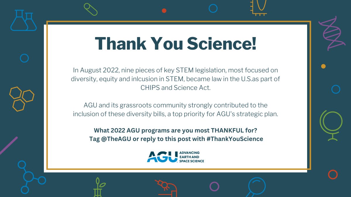 STEM ai on Twitter "RT theAGU 🏛️9 pieces of key STEM legislation
