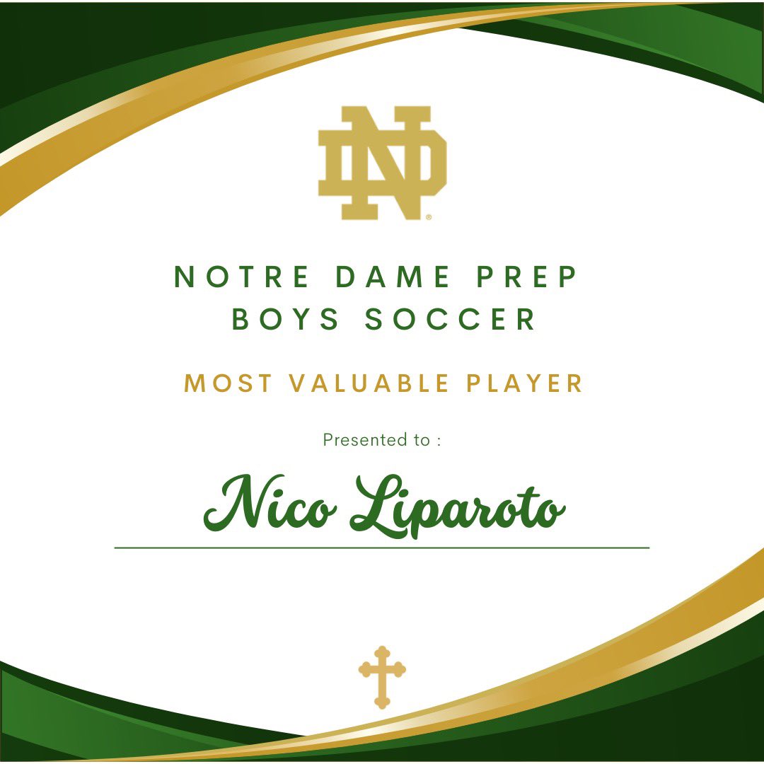 NDP_BoysSoccer's tweet photo. Team awards! https://t.co/Z9o217eyMB