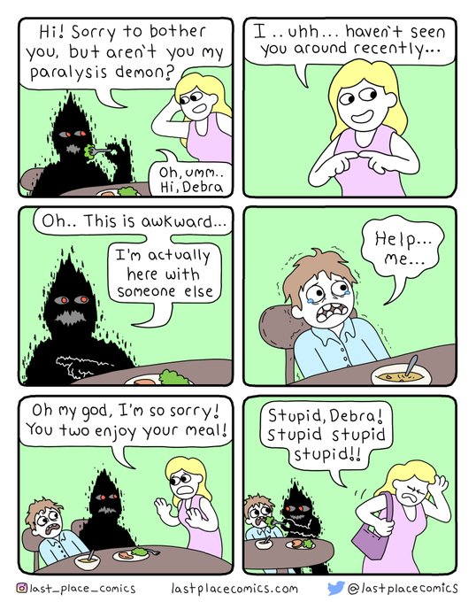 👤New comic: Paralysis Demon👤 
